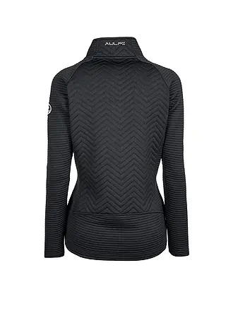 AULP | Veste polaire jacquard Simix pour femmes | schwarz